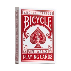 Wheel No. 1 Back 1887, Archive Series Playing Cards